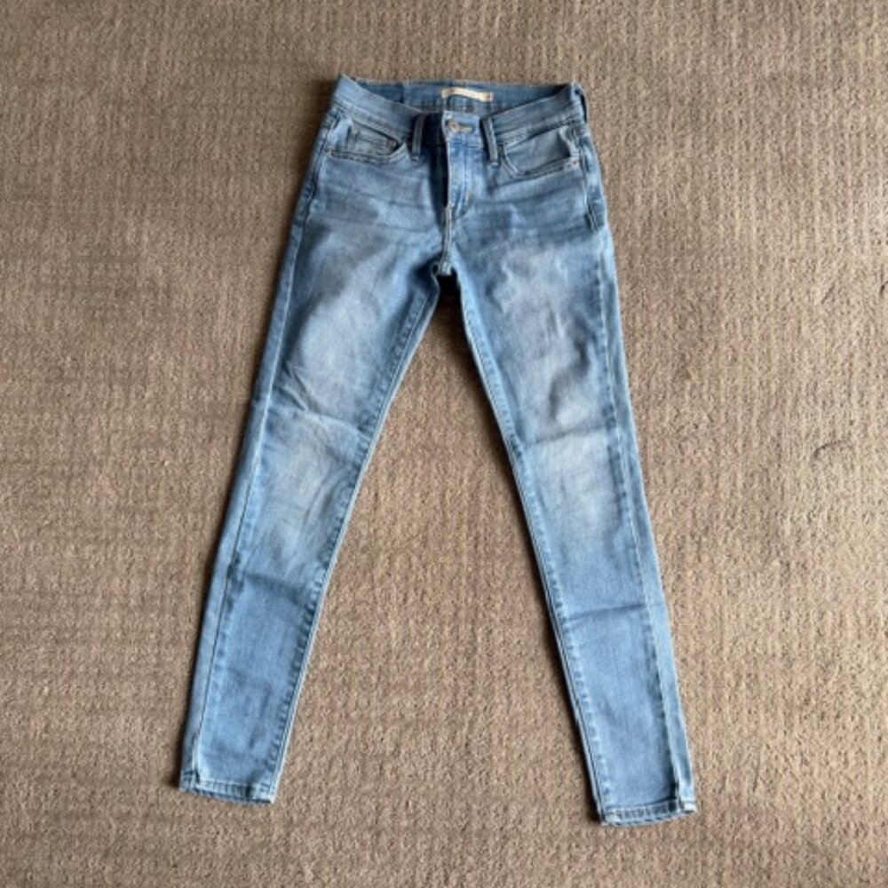 Levi's 710 super skinny size 25 denim jeans
